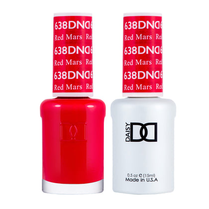DAISY DND front packaging showing duo and vibrant red color benefit long-lasting shade