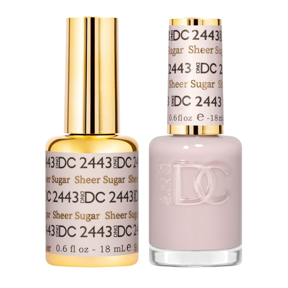 DAISY DND front packaging showing Sheer Sugar duo and benefits