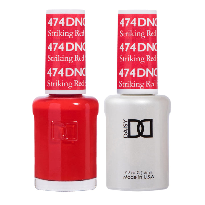 DAISY DND front packaging showing Striking Red #474 vivid color and convenience