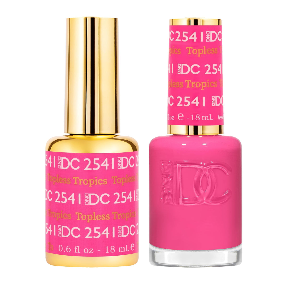 DAISY DND front packaging showing both gel and lacquer, vibrant color payoff