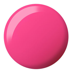 DAISY DND lacquer swirl texture showing glossy hot pink, quick-dry finish