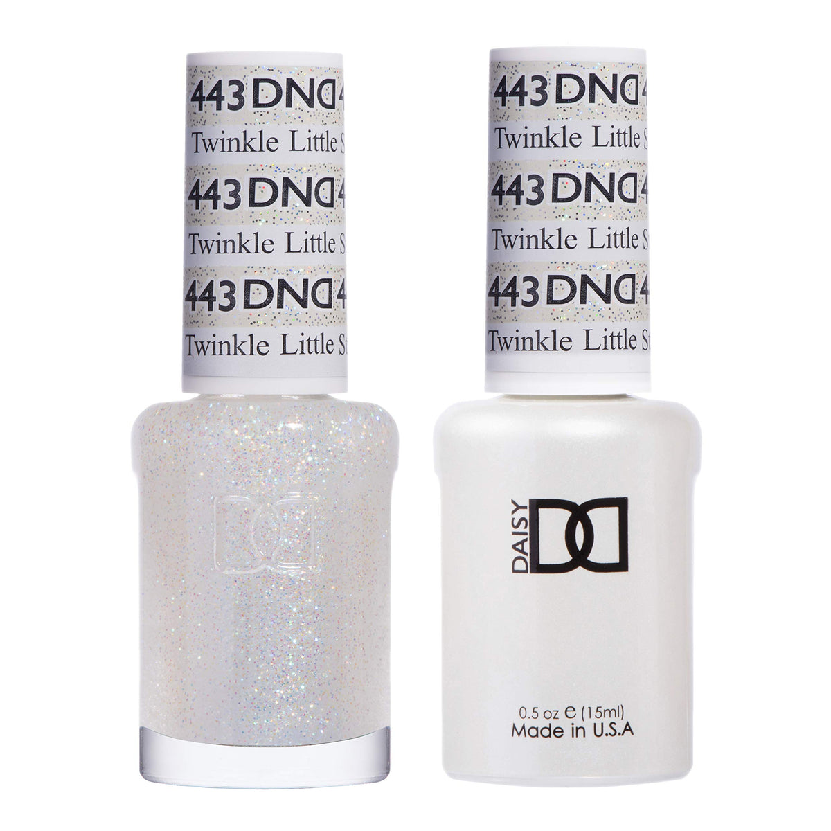 DAISY DND front bottles showing matching gel and lacquer for easy coordination