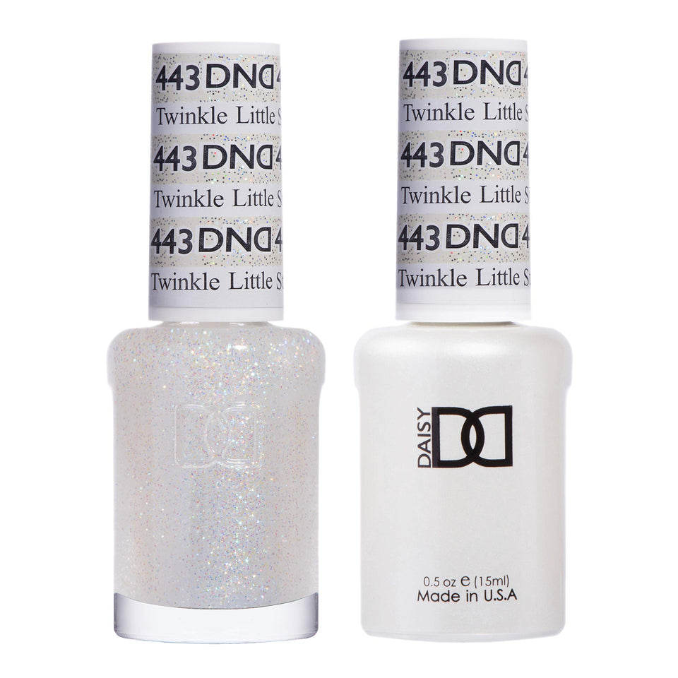 DAISY DND front bottles showing matching gel and lacquer for easy coordination