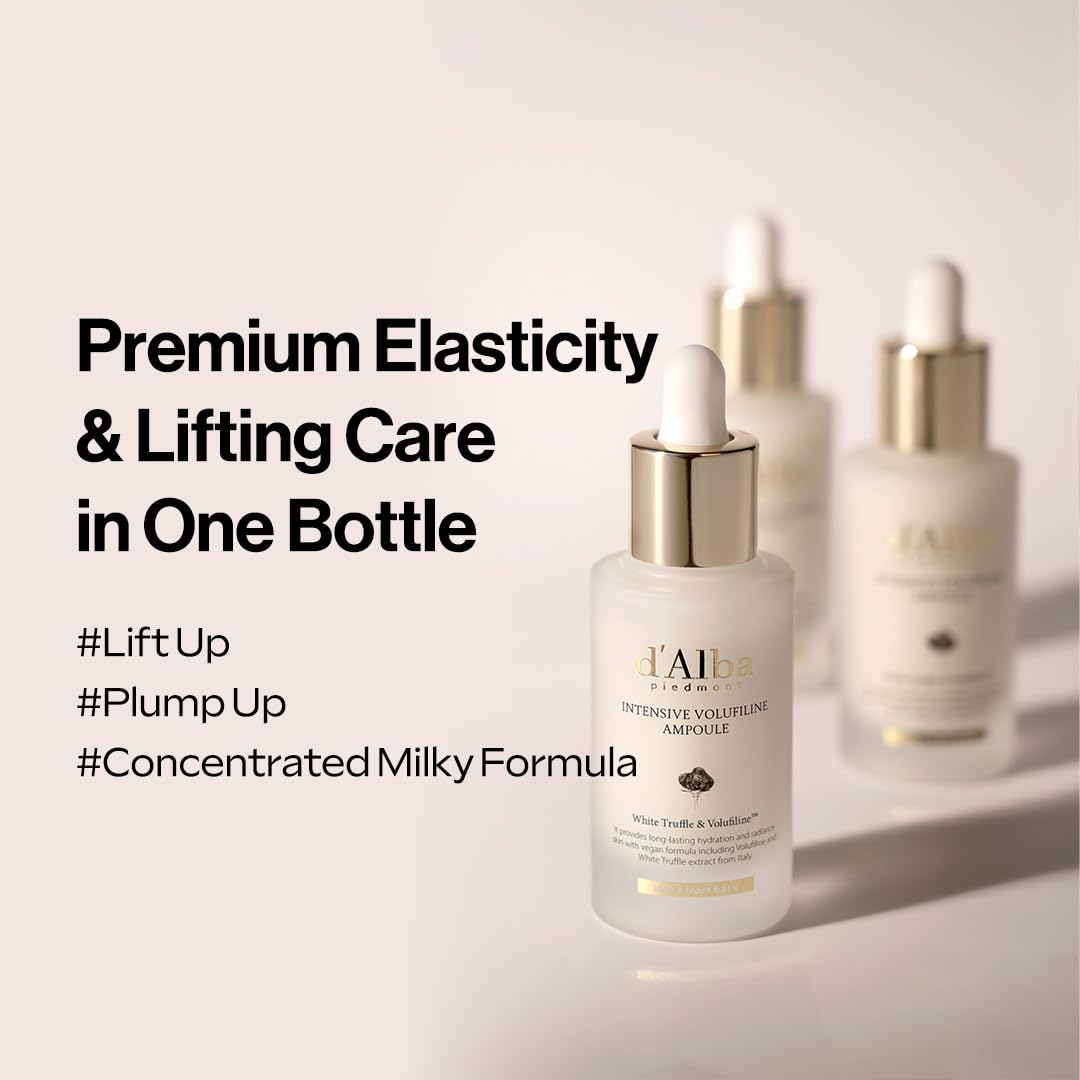 d'alba Piedmont ampoule pipette dispensing serum for precise, mess-free application