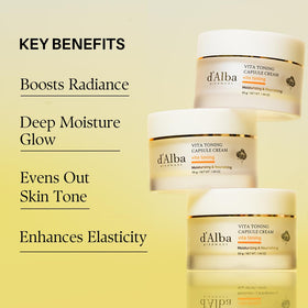 d'alba Piedmont application on hand showing smooth absorption benefit