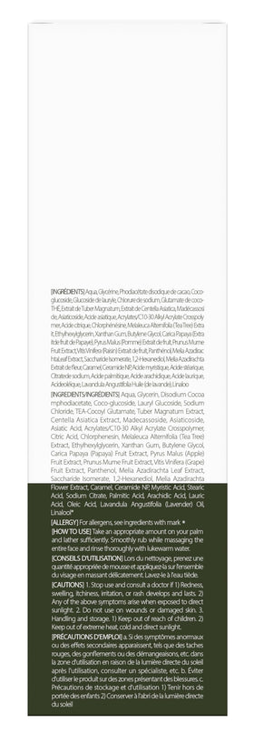 d'alba Piedmont bottle beside botanical ingredients illustrating plant-based formulation