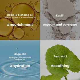 d'alba Piedmont label closeup focusing on Trufferol and vitamin E benefits for skin comfort