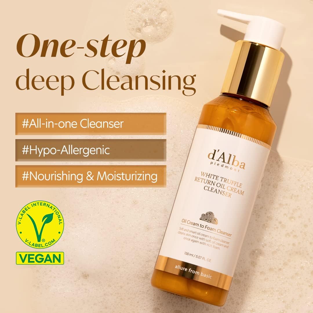 d'alba Piedmont creamy texture close-up demonstrating rich hydration