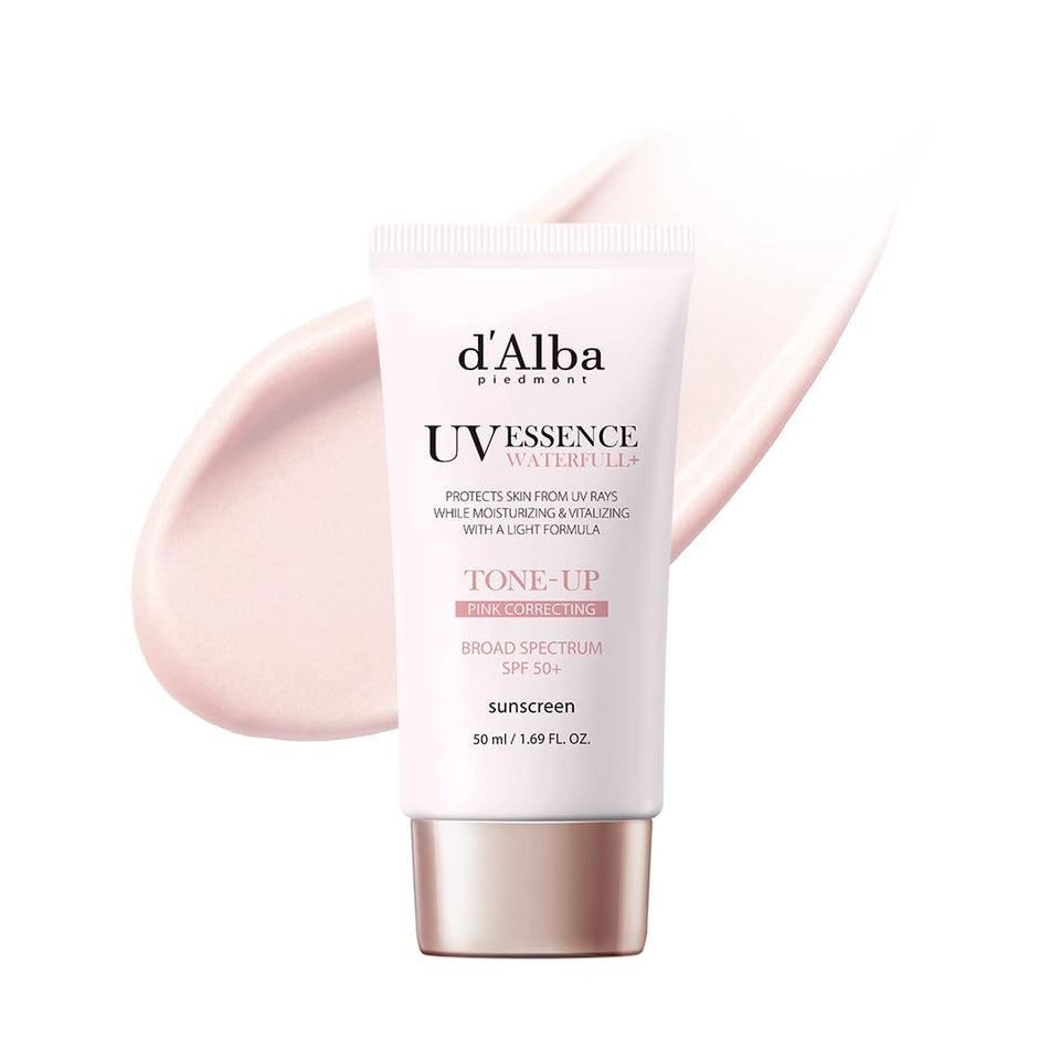 d'alba Piedmont front packaging showing SPF 50+ and brightening benefit
