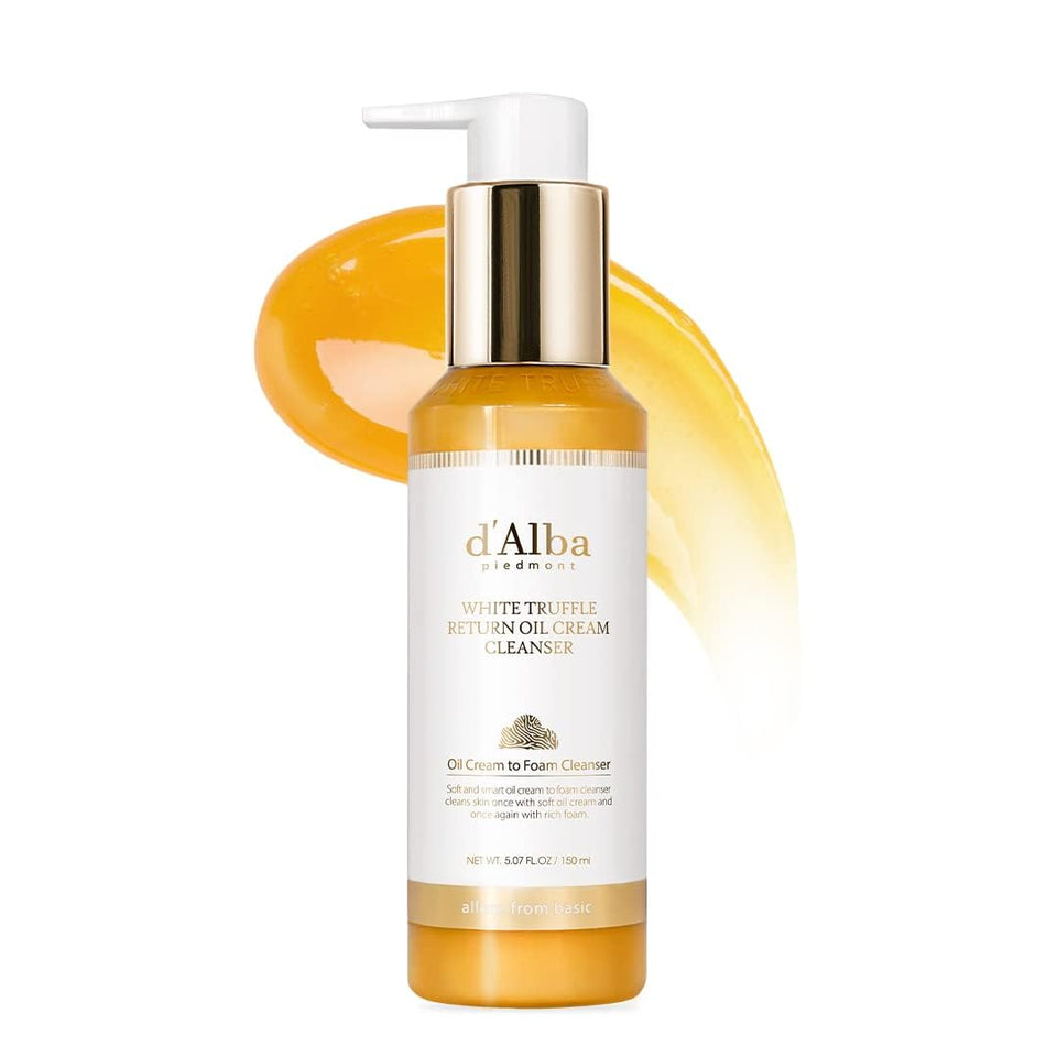 d'alba Piedmont front packaging showing cleanser and benefits