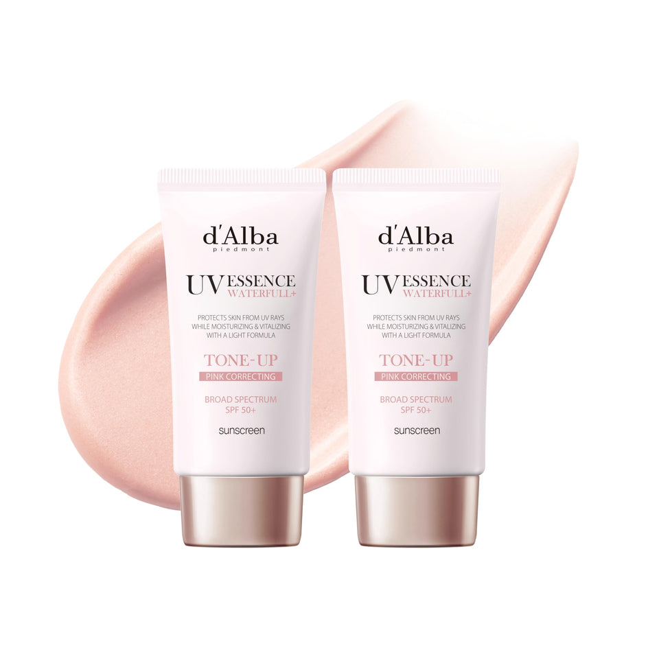 d'alba Piedmont front packaging showing two 1.69 fl.oz. bottles and benefits