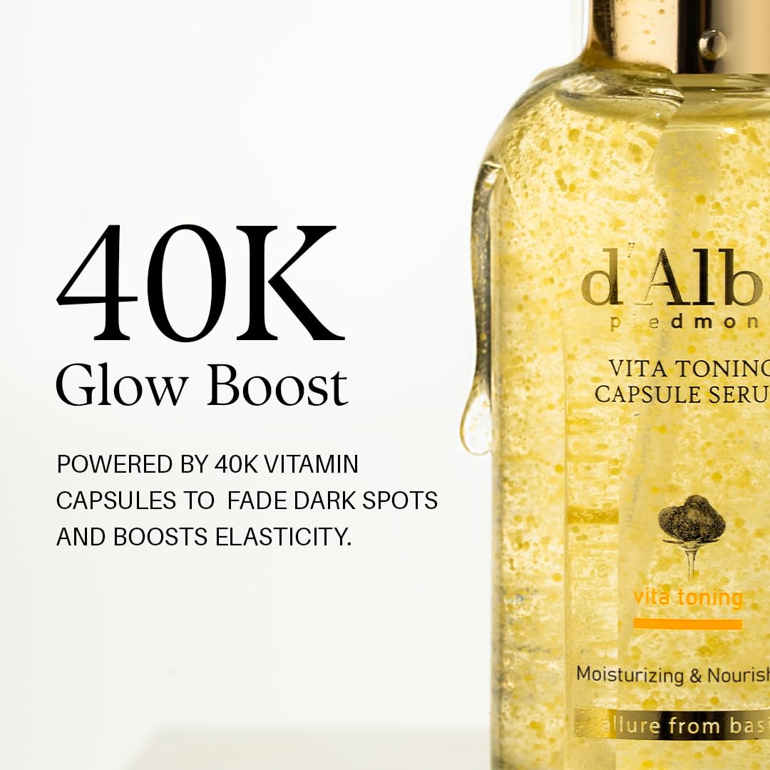 d'alba Piedmont ingredient display highlighting ceramides and niacinamide for barrier support