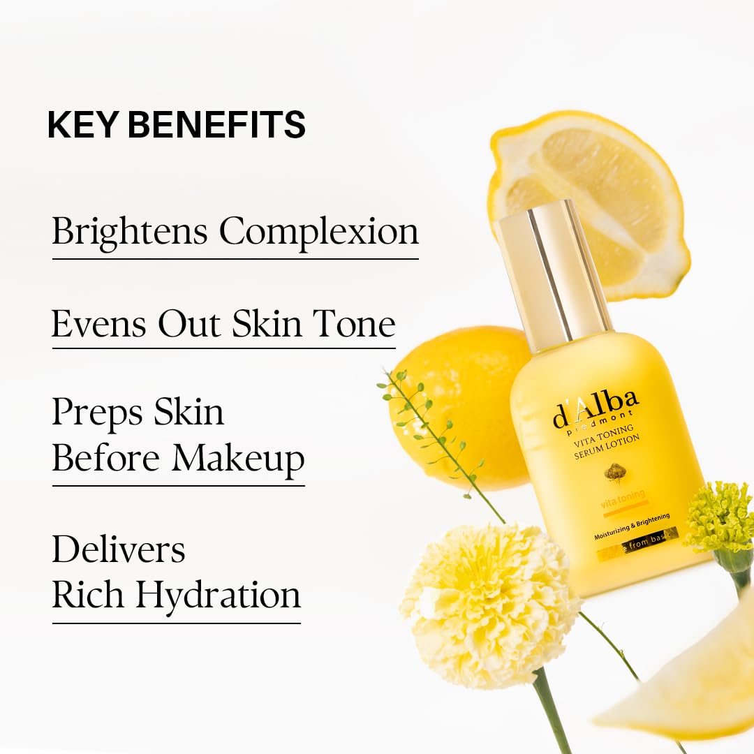d'alba Piedmont ingredient flatlay highlighting white truffle and vitamin water