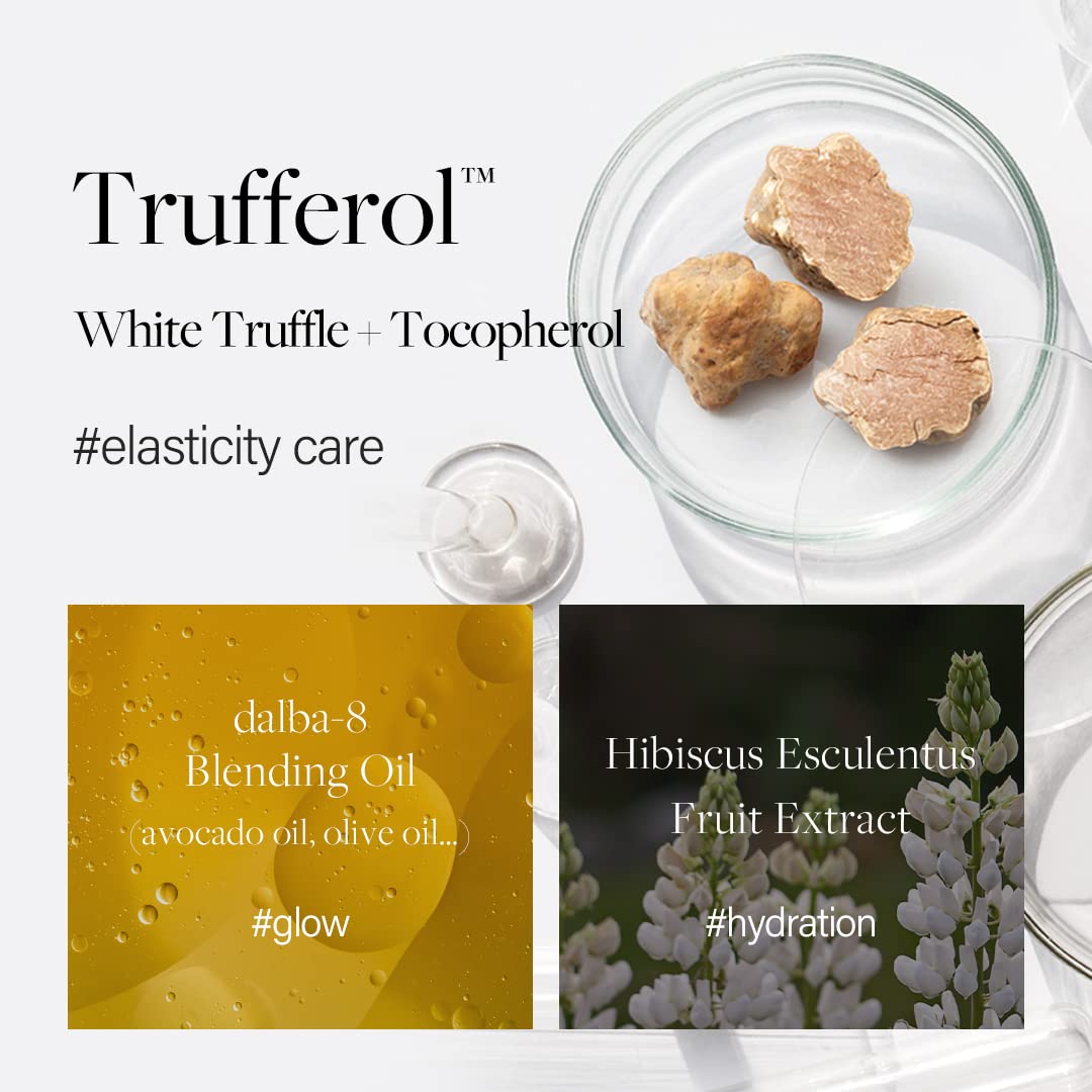 d'alba Piedmont white truffle vial highlighting signature Trufferol infusion with antioxidant benefit