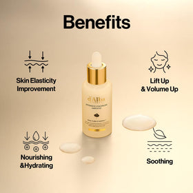 d'alba Piedmont label ingredients detail showing Volufiline and Trufferol transparency