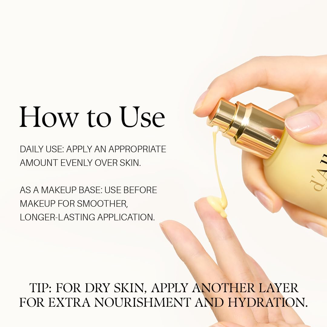d'alba Piedmont bottle on bathroom counter suggesting daily skincare routine