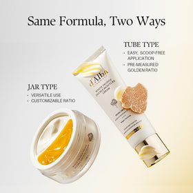 d'alba Piedmont on vanity lifestyle shot conveying daily skincare ritual