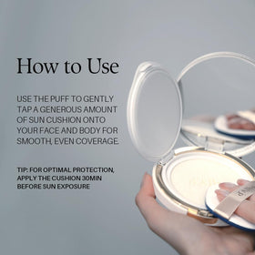 d'alba Piedmont compact in a handbag for on-the-go sun protection