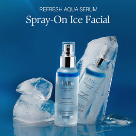 d'alba Piedmont makeup setting demo misting over finished look to boost radiance