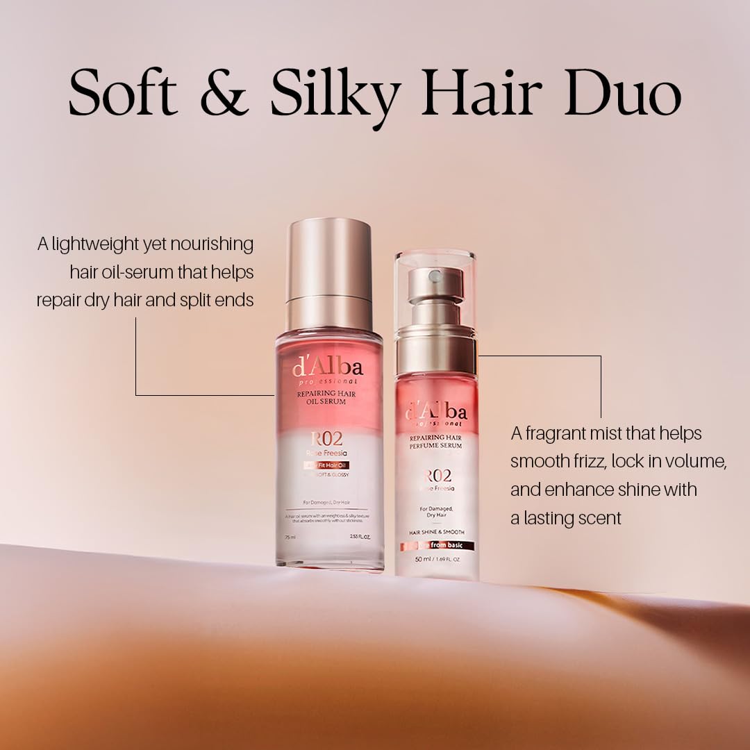 d'alba Piedmont oil-serum texture on hand demonstrating quick absorption benefit