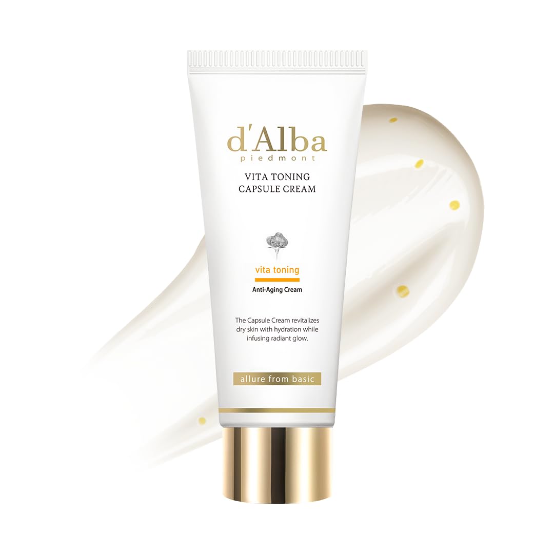 d'alba Piedmont front packaging showing compact tube for travel convenience