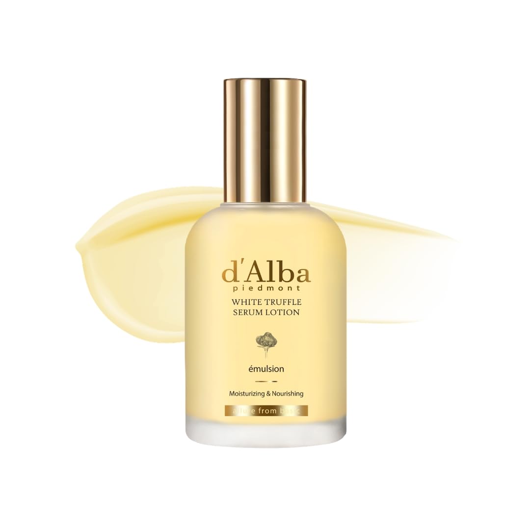 d'alba Piedmont front packaging showing elegant bottle and lotion benefits