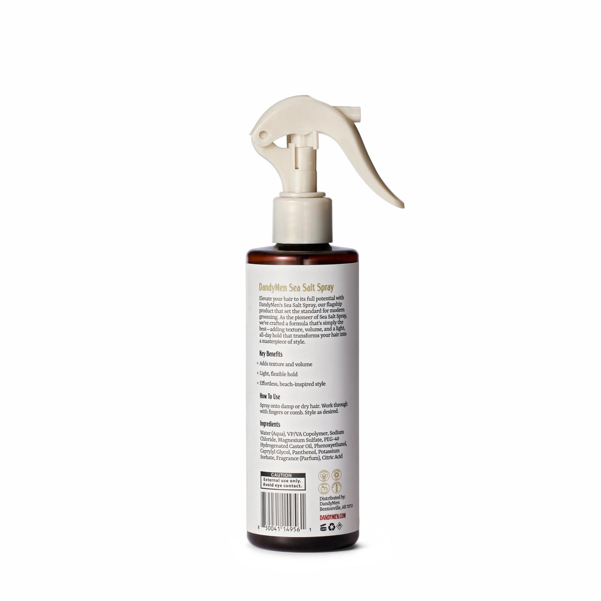 DandyMen placed on bathroom counter in a lifestyle scene for grooming routine benefit