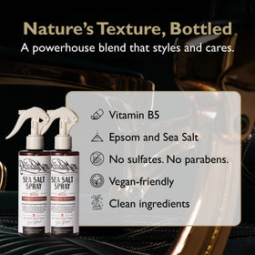 DandyMen applied to damp hair before blow-dry for added body and lift benefit