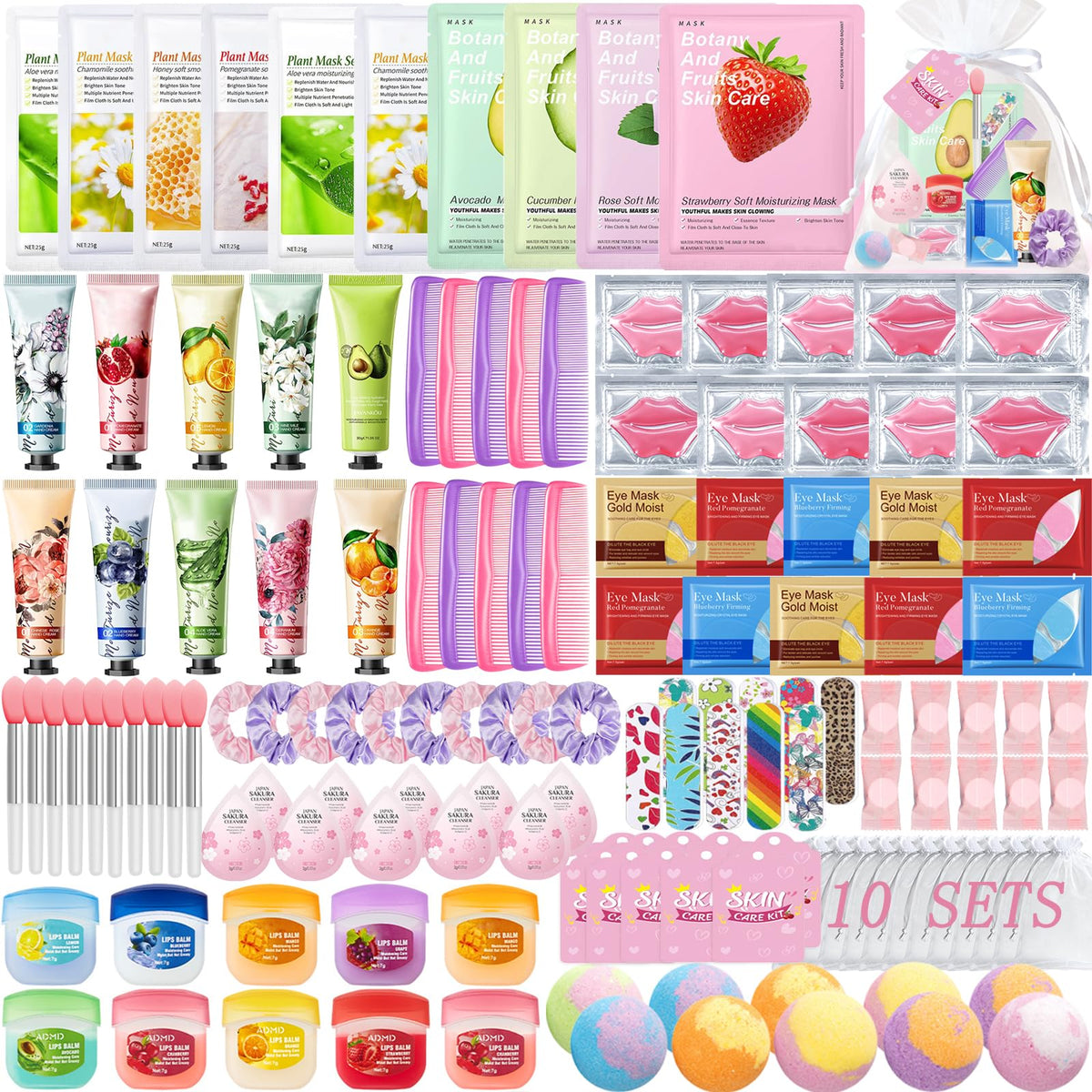 DANGSHAN front packaging showing full 140-piece spa kit promoting convenience