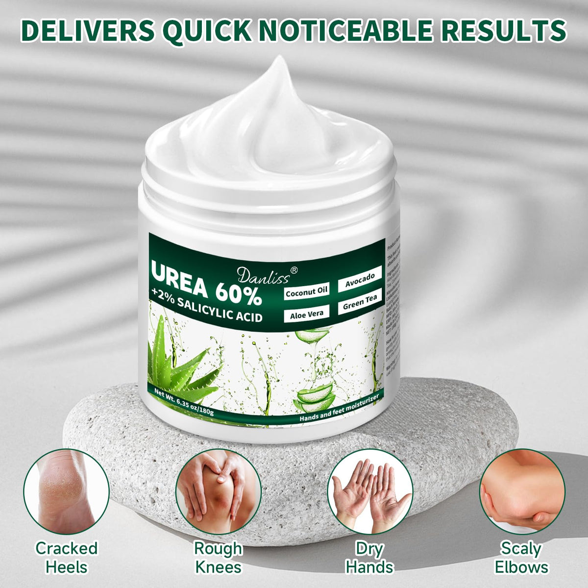Danliss label close-up showing active ingredients and strengths