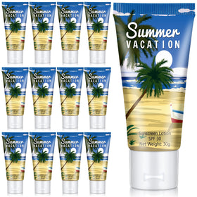 Dansib front packaging showing 12 compact sunscreen tubes for easy gifting