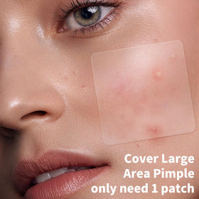 Daolyo close-up of patch texture showing breathable hydrocolloid surface