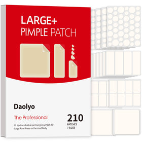 Daolyo front packaging showing 210 patches and brand promise
