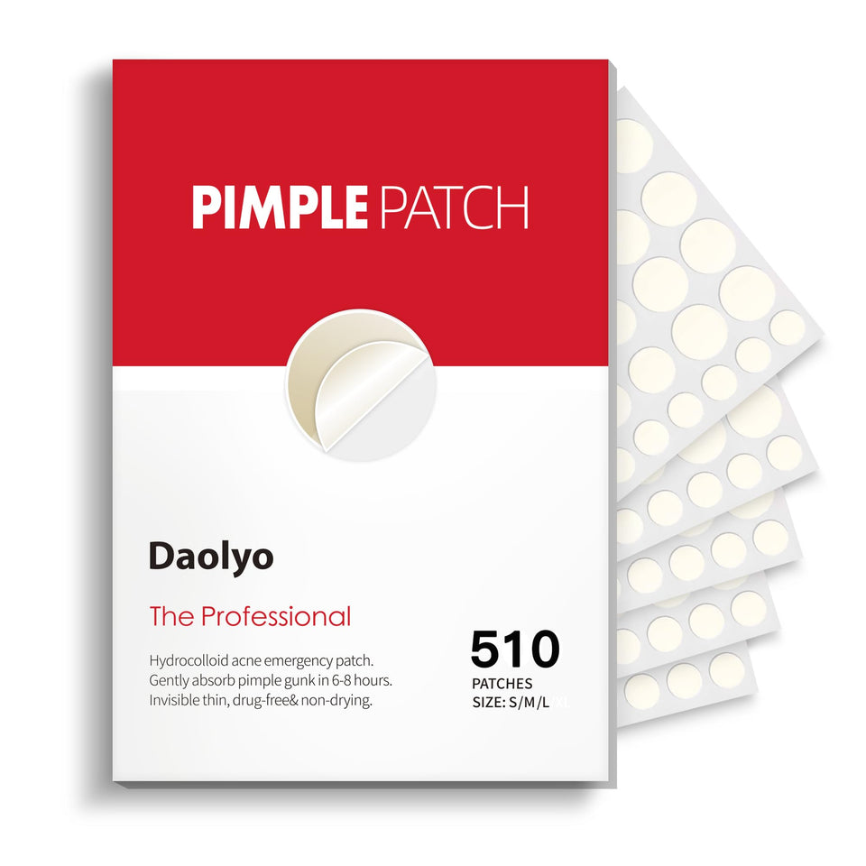 Daolyo front packaging showing 510-count multiple size benefit