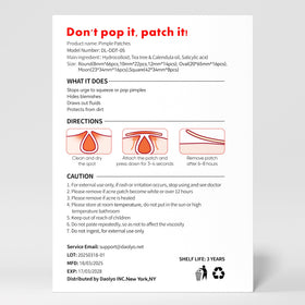 Daolyo pack contents laid out displaying selection and quantity
