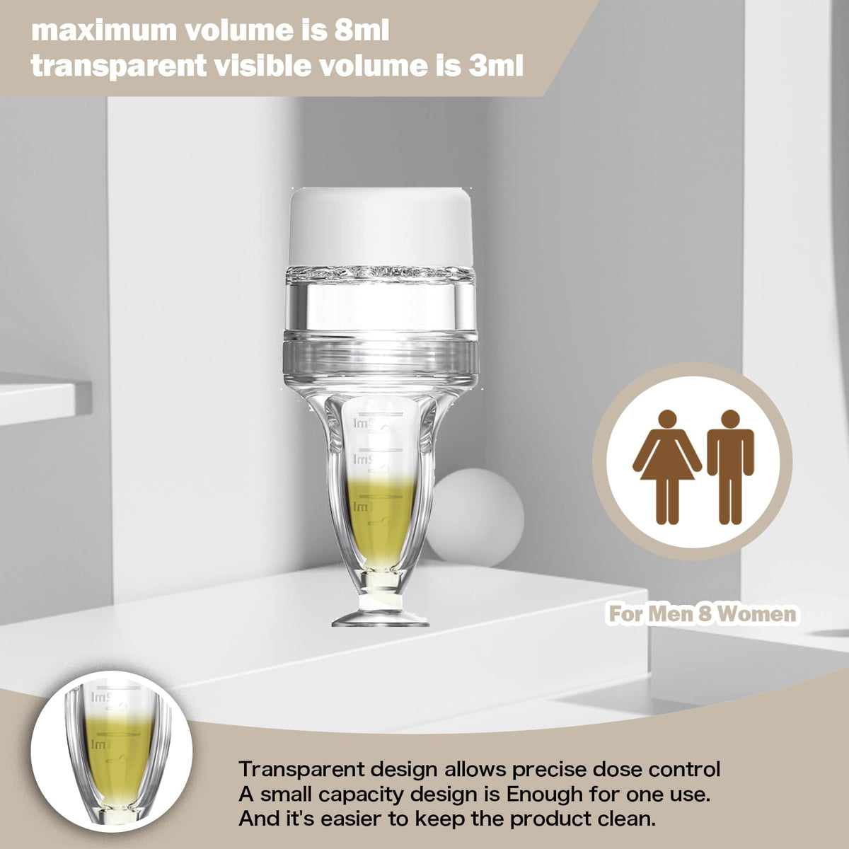 DAPENG applicator in use on scalp delivering serum precisely with massage benefit