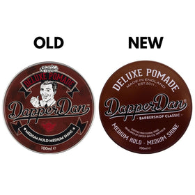 Dapper Dan open jar texture demonstrating smooth paste and easy spreadability