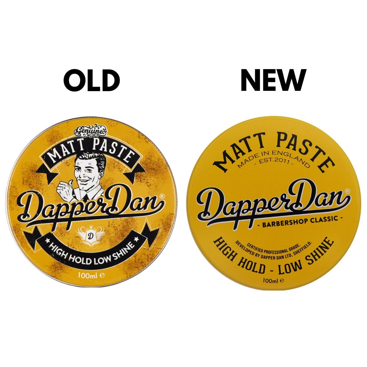 Dapper Dan texture close-up showing matte paste consistency for easy shaping