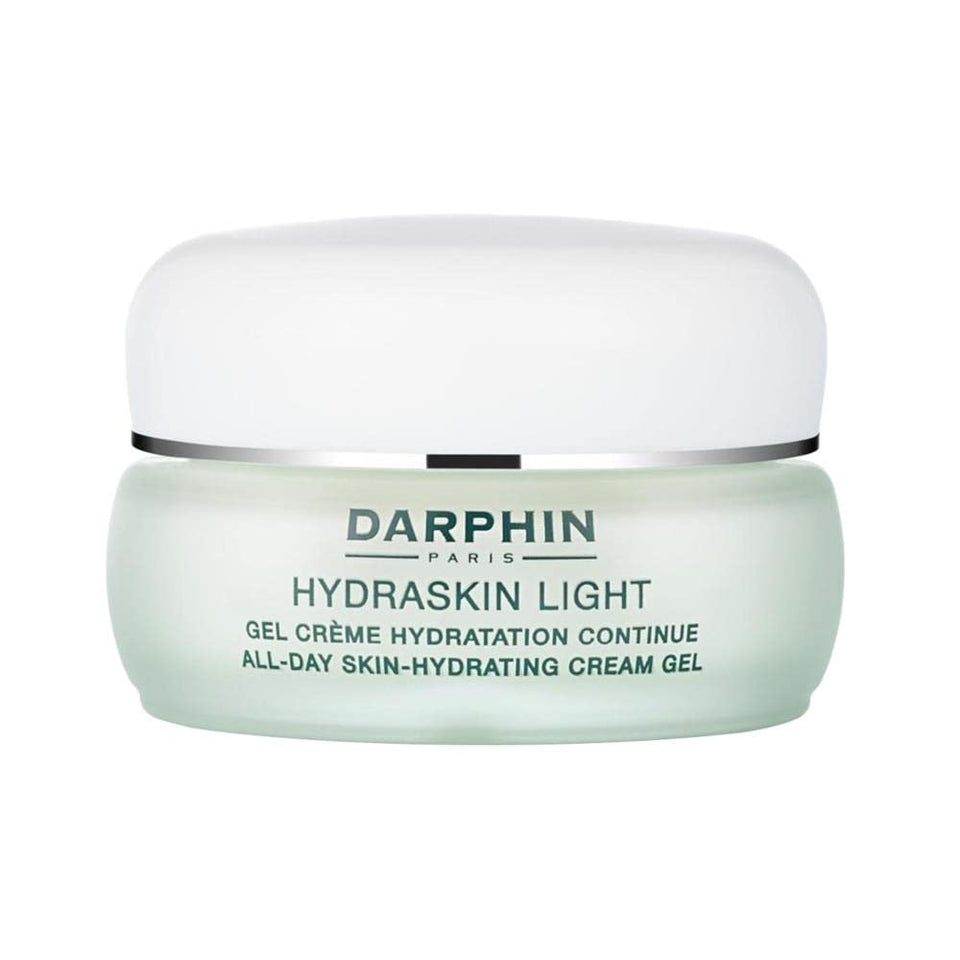 Darphin Hydraskin jar front view showing compact packaging and easy application