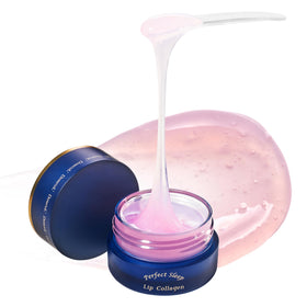 DaseuL’ jar front view showing compact overnight lip mask, helps hydrate lips