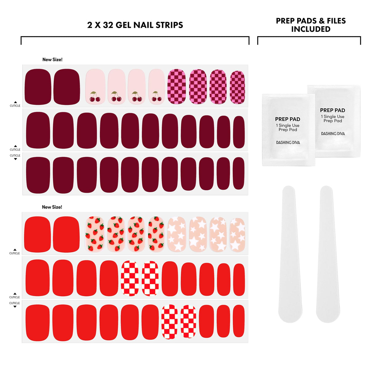 Dashing Diva applying a strip to nail demonstrating easy at-home salon results