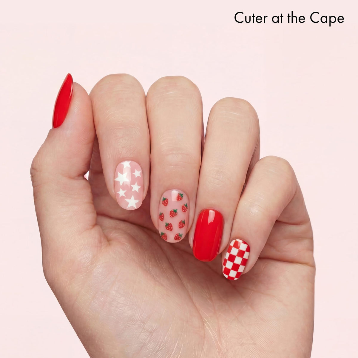 Dashing Diva Cuter at the Cape detail showing glossy texture and chip-resistant look