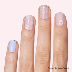Dashing Diva Down Down Daisy accent strips detail highlighting design variety and flair