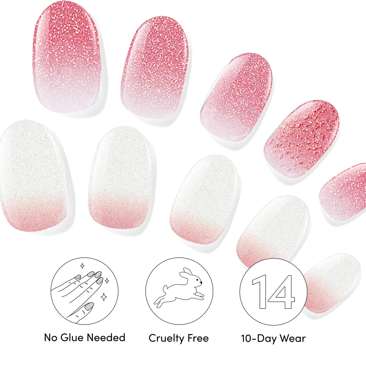 Dashing Diva prep pad and nail file included for quick salon-style prep
