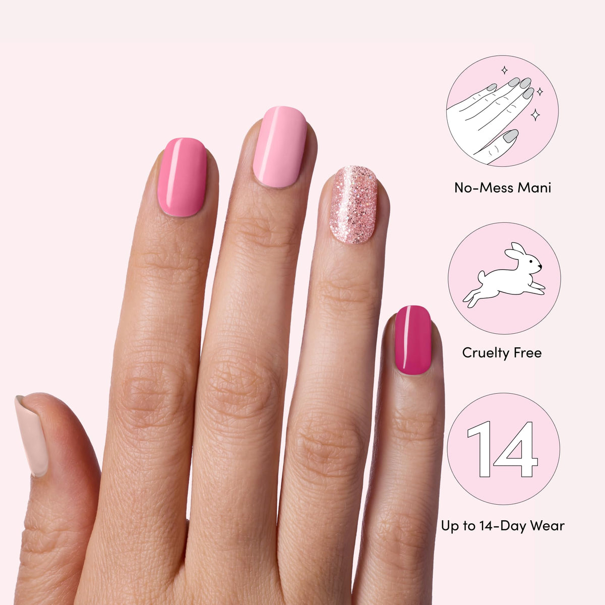 Dashing Diva nail file and prep pad image showing tools for secure, long-lasting wear