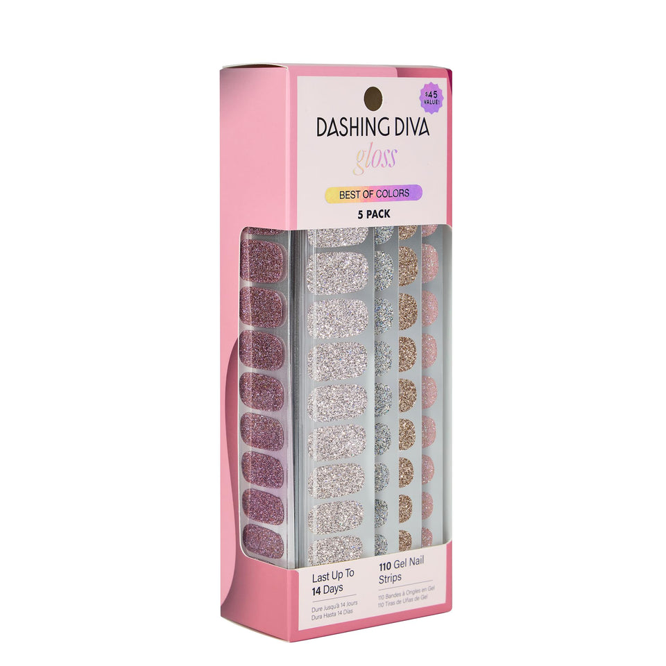 Dashing Diva front packaging showing kit components and glossy finish benefits