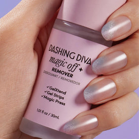 Dashing Diva close-up of gel bottle dispensing controlled drop
