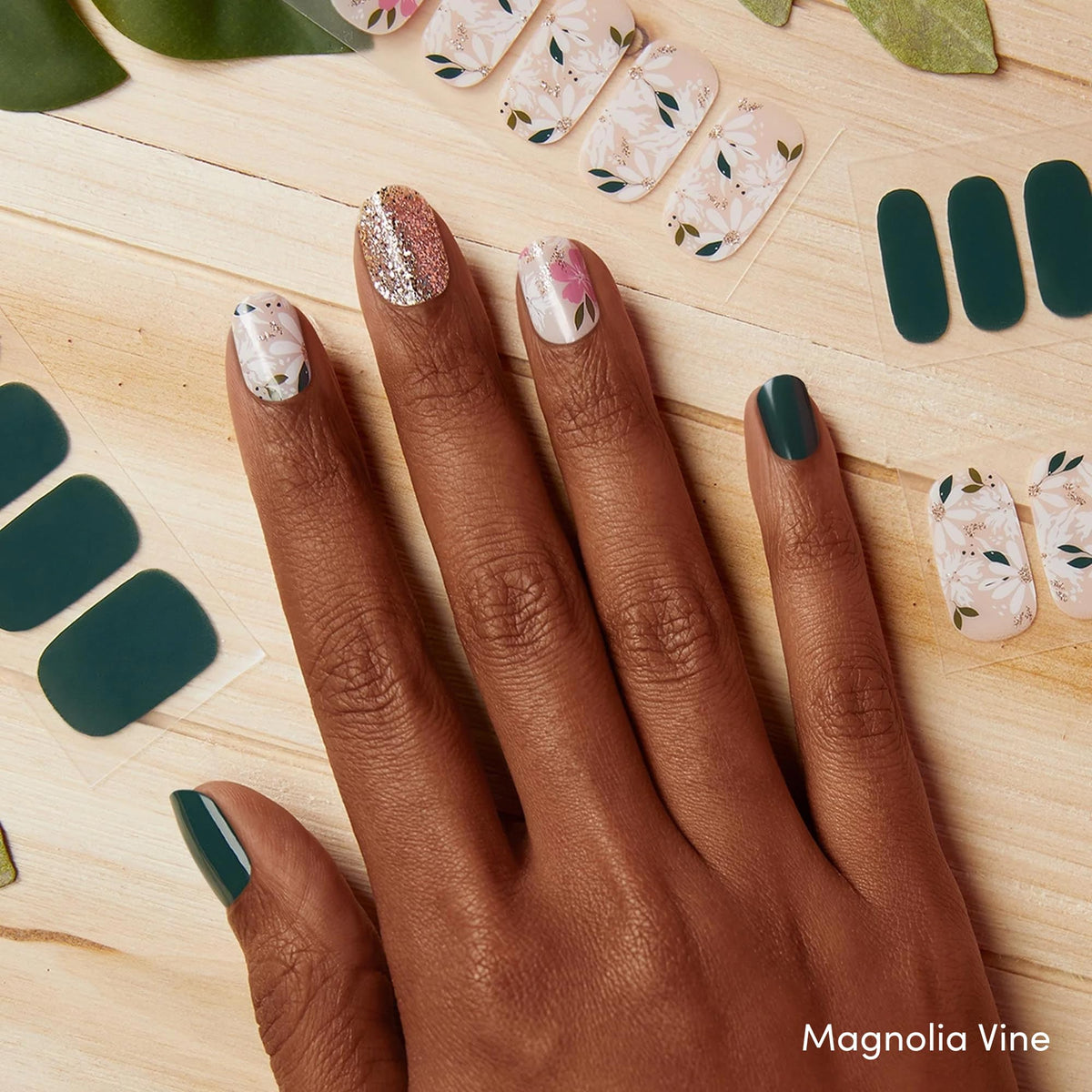 Dashing Diva Magnolia Vine close-up showing bold petals and vine design