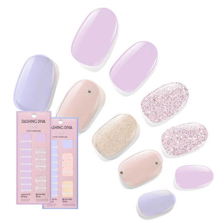 Dashing Diva front packaging showing Pastel Collection and two sets for easy gifting