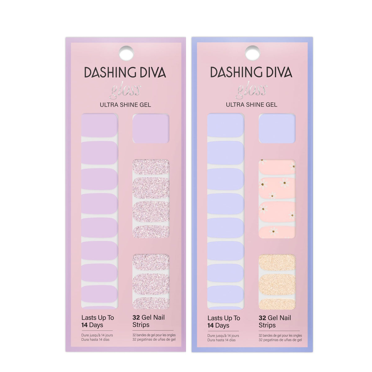 Dashing Diva size comparison with hand next to ruler showing strip scale and fit